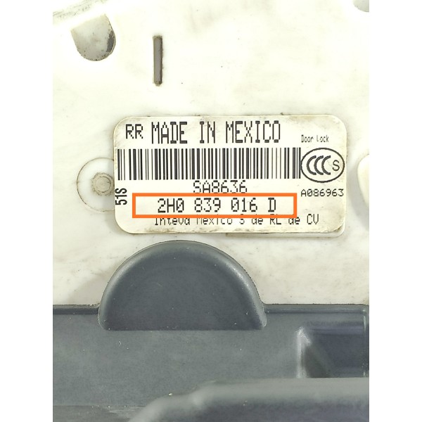 Fechadura Porta Amarok Tras Direita 2010/2023 2h0839016d