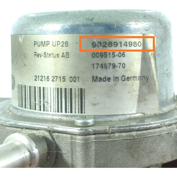 Bomba Vacuo C4 Cactus Peugeot 2008 208 2018/2024 9826914980