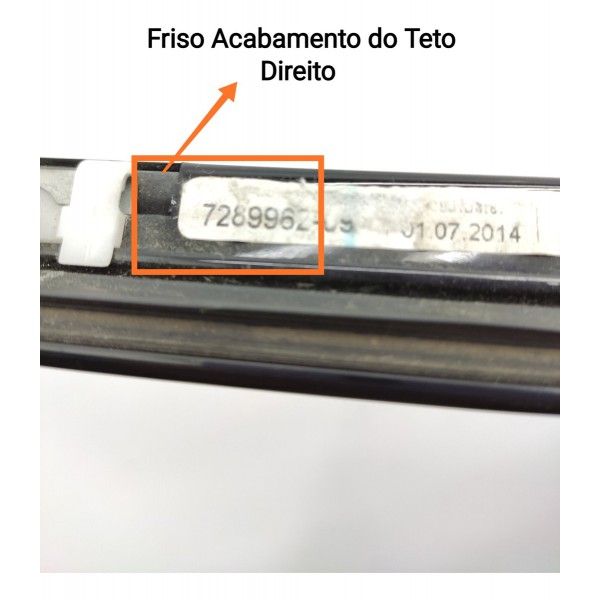 Friso Teto Bmw Gt 320 328 F34 2012/2017 Direito 7289962