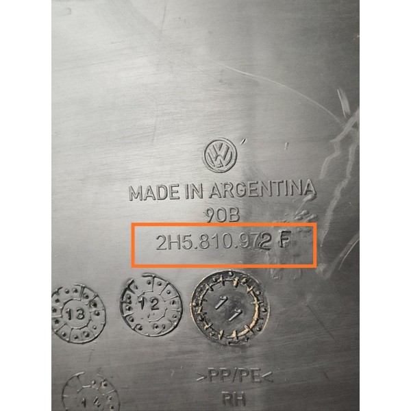 Parabarro Amarok Traseiro Direito 2010/2023 Orig 2h5810972f