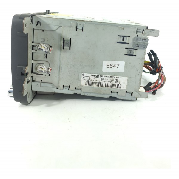 Tela Multimidia Amarok Jetta Fusca 2013/2016 5k0035190b