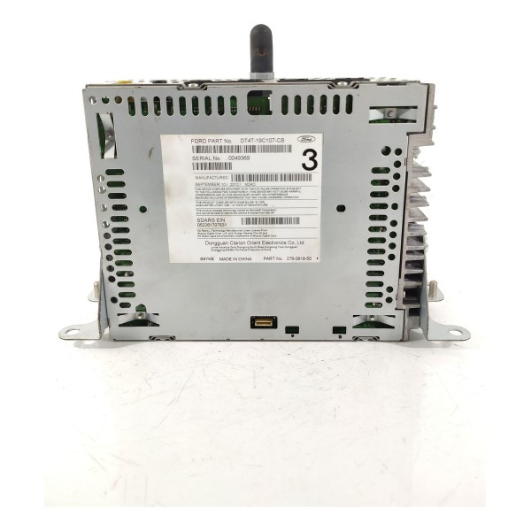 Central Leitor Cd Ford Edge 2010 2011 2012/2015 Dt4t19c107cb