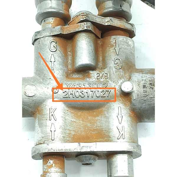 Mangueira Cano Reg Pressao Oleo Cambio Amarok 2.0 2h0317027