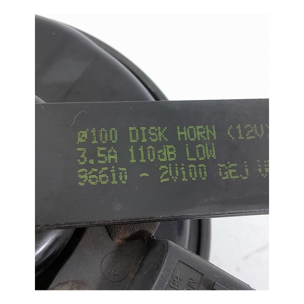 Buzina Hyundai Veloster 2010/2014 966102v000