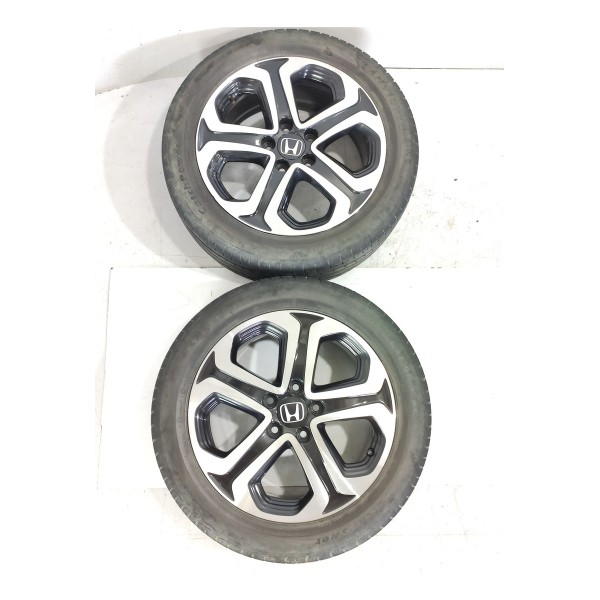 Jogo Roda Honda Hrv 225/50 R17 2014 2015/2021 Original