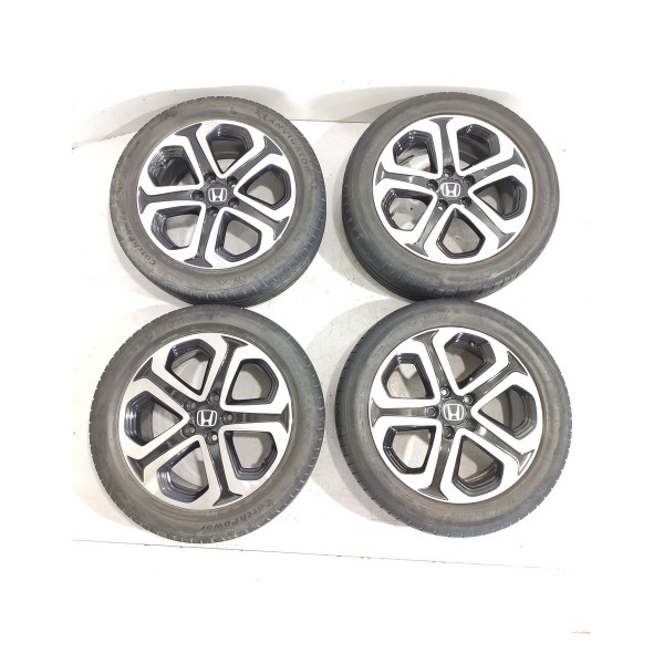 Jogo Roda Honda Hrv 225/50 R17 2014 2015/2021 Original