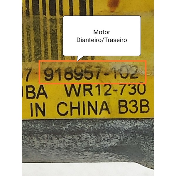 Motor Maquina Vidro Evoque Direit Diant/tras 11/19 918957102