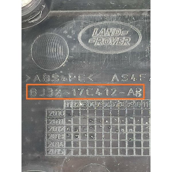 Tampa Motor Limpador Traseiro Evoque 2011/2019 Bj3217c412ab