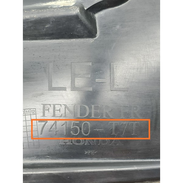 Parabarro Honda Hrv Dianteiro Esquerdo 2014/2021 74150t7t