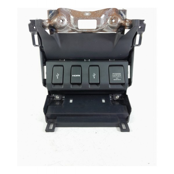 Moldura Painel Entrada Usb 12v Honda Hrv 2015/2021