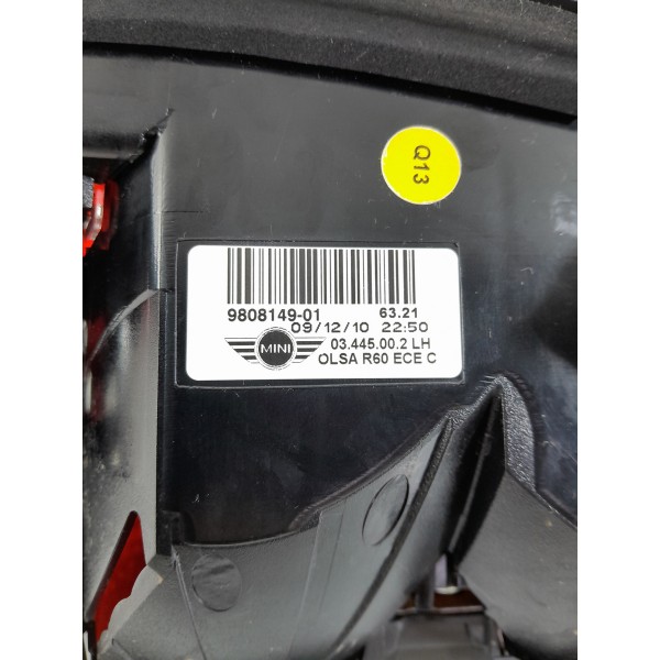 Lanterna Mini Cooper S Countryman Esquerda 11/16 980814901