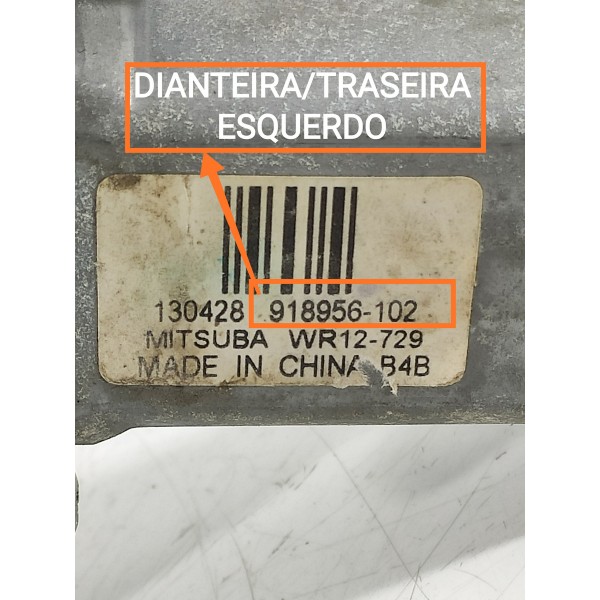 Motor Maquina Vidro Evoque Esquerdo 2012 2013/2018 918956102