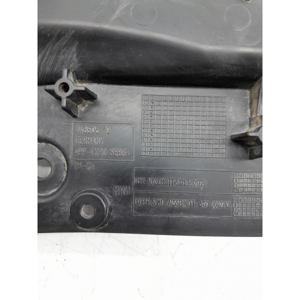 Acabamento Inferior Painel Fogo Mini Cooper Countryman 11/16