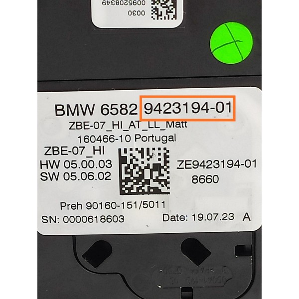 Seletora Cambio Bmw 320i G20 2019 2020 2021/2023 942319401