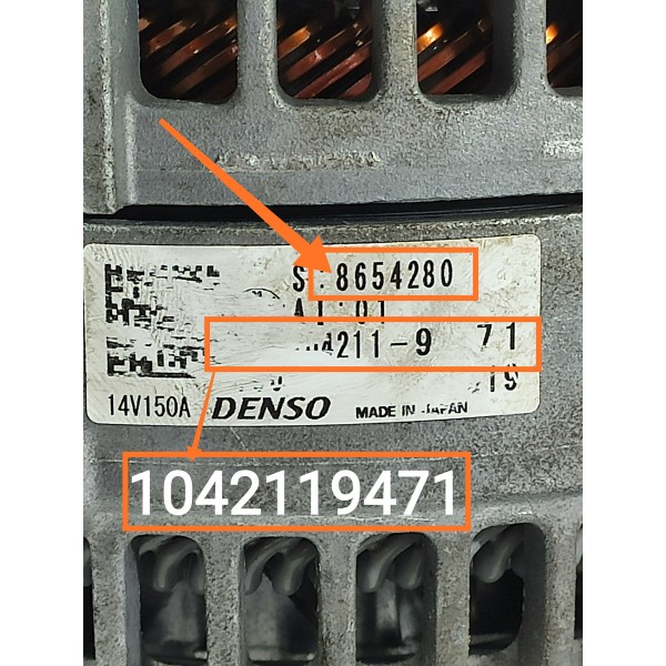 Alternador Bmw 320 330 G20 Z4 2019 2020 2021/2025 8654280