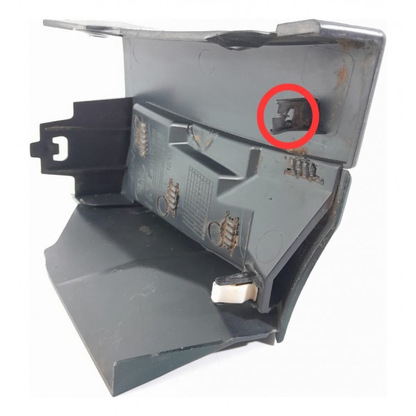 Acabamento Spoiler Evoque Dianteiro Dir 11/18 Bj3m16164a Det