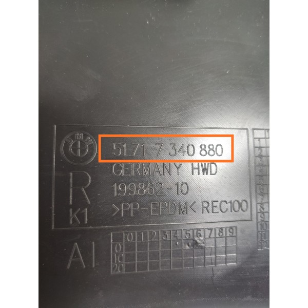 Defletor Parabarro Bmw 320 330 G20 Dir 2019/2025 51717340880