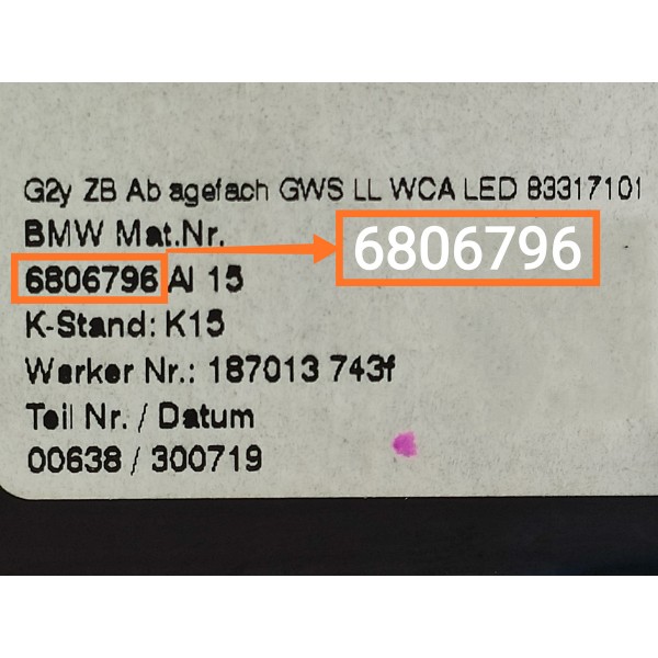 Porta Objetos Console Bmw 320 330 G20 2019 2020/2025 6806796