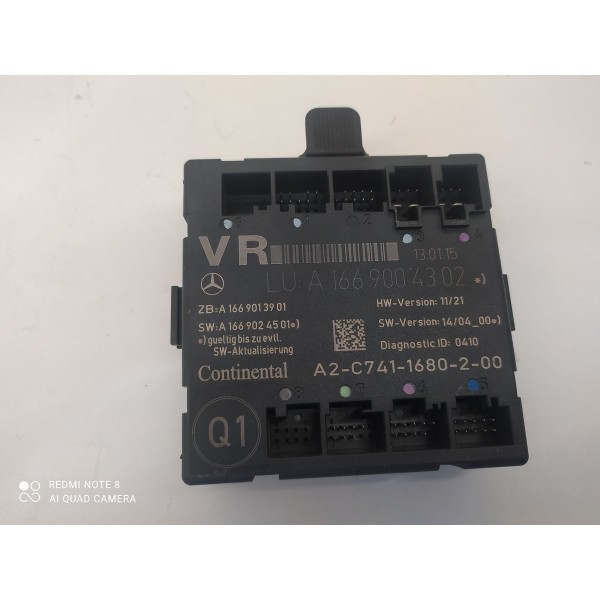 Módulo Porta Mercedes Gla Dianteiro Di 2014 2021 A1669004302