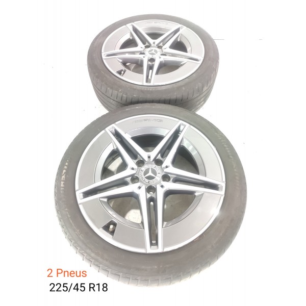 Jogo Rodas Mercedes Benz C200 Aro18 Amg 2022/2025 Det Orig