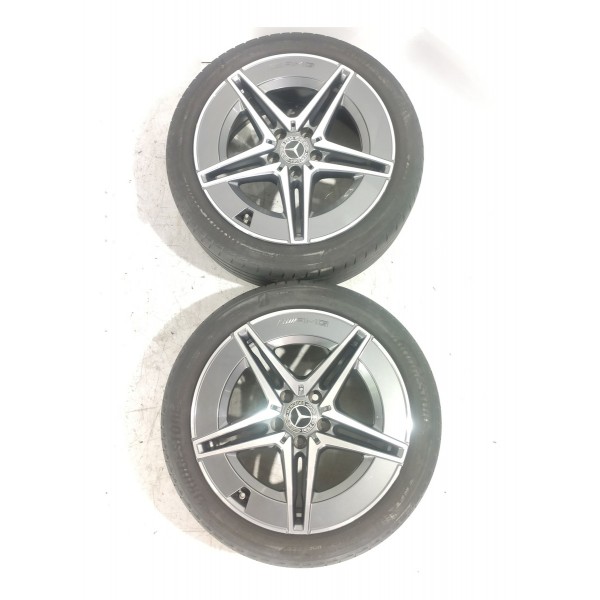 Jogo Rodas Mercedes Benz C200 Aro18 Amg 2022/2025 Det Orig