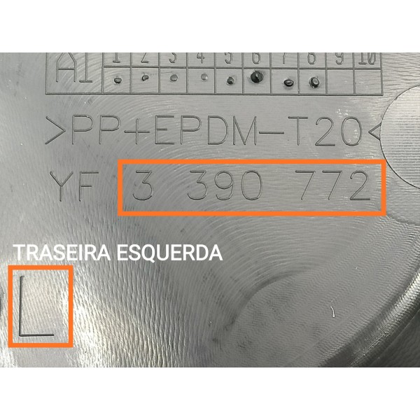 Forro Porta Bmw 320 G20 Traseira Esquerda 2019/2025 3390772