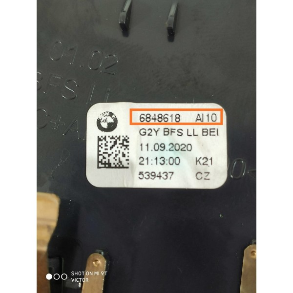 Difusor Ar Bmw 320 330 G20 Direi 2019 2020 2021/2023 6848618