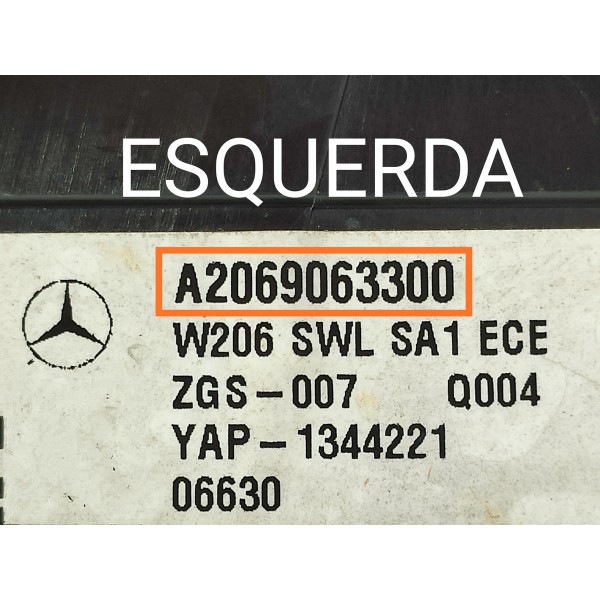 Lanterna Mercedes C200 C300 Esquerda 2022/2025 A2069063300