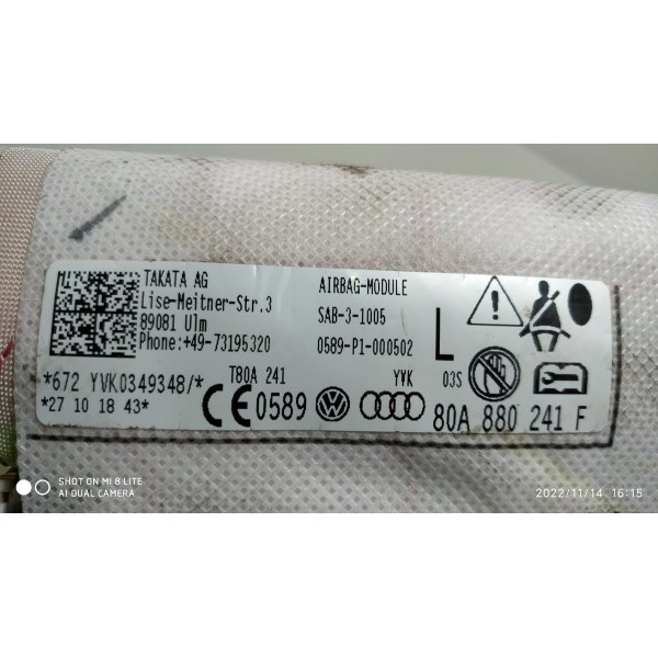 Bolsa Banco Audi Q5 Esquerdo 2018 2019 2020 2021 2022