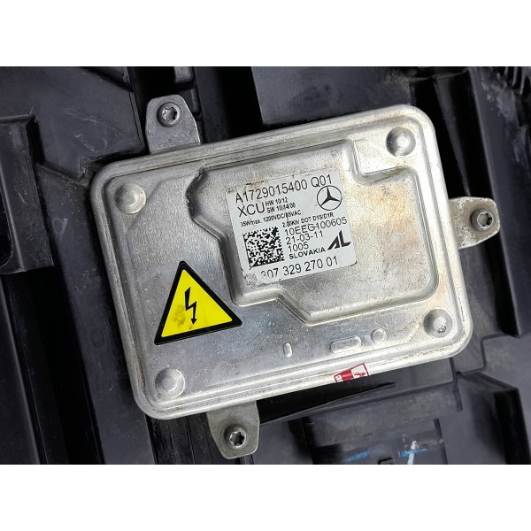 Farol Xenon Mercedes Ml350 Esquerdo 12/2016 A1668202259 Det