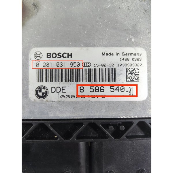 Modulo Injecao Bmw X5 Diesel 2012 2013 2014/2018 858654001