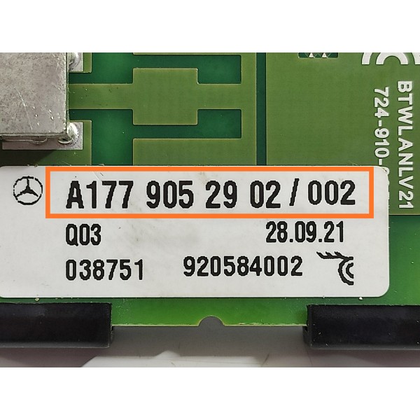 Circuito Antena Mercedes C200 C300 2022/2025 A1779052902