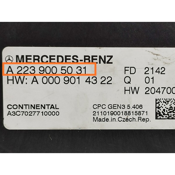 Modulo Cambio Mercedes C200 C300 2022 2023/2025 A2239005031