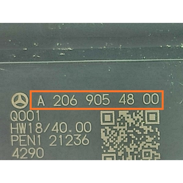 Botao Banco Mercedes C200 Tras Direito 2022/2025 A2069054800