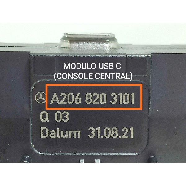 Modulo Usb C Mercedes C200 C300 2022 2023/2025 A2068203101