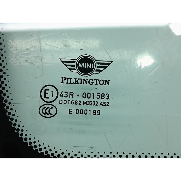 Vidro Fixo Mini Cooper S Countryman Traseiro Esq 2011/2016