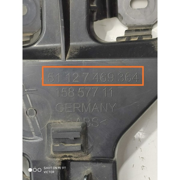Guia Parachoque Bmw 320 330 G20 Traseiro D 2019 2023 7469364