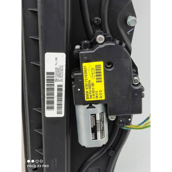 Teto Solar Móvel Panorâmico Bmw X5 2014 2016 2018 / 32820