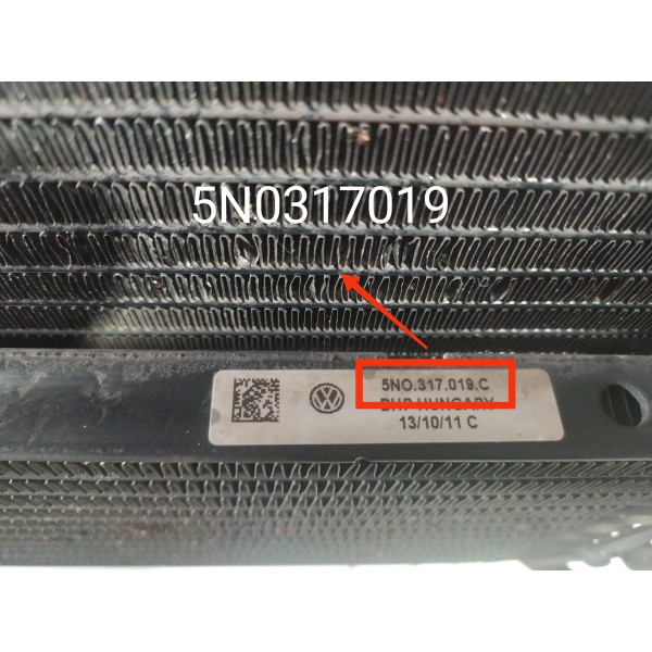 Kit Radiador Tiguan 2.0 Tsi 2008 2009 2010/2016 N6882003