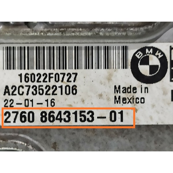 Caixa Transferencia Bmw X3 X4 X5 X6 2014/2019 8643151