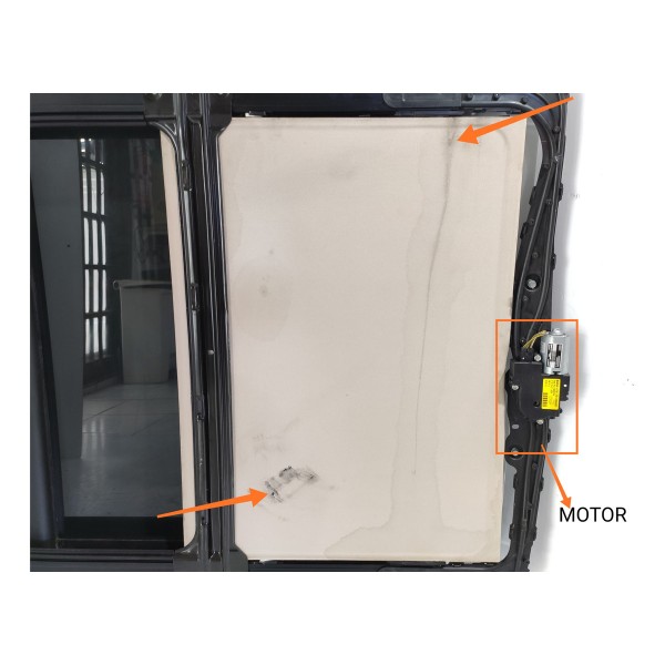 Teto Solar Motor Panoramico Bmw X5 2014 2015/2019 Det Orig