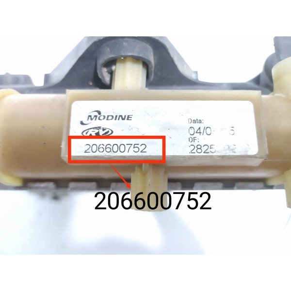 Kit Radiador Doblo 1.8 2009 2010 2011 2012/2015 Det 1208