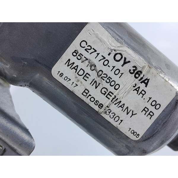 Maquina Vidro Toyota Corolla Traseira Esq 15/2018 8571002500