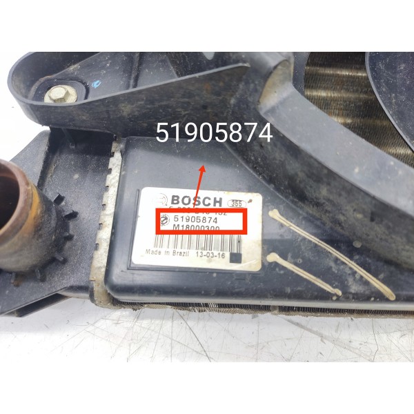 Kit Radiador Uno 1.0 1.4  2012/2016 51851015