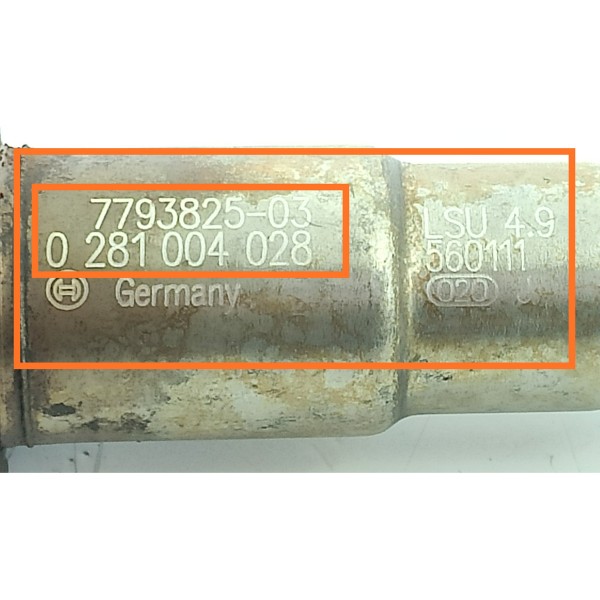 Sonda Lambda Pos Catalisador Bmw X5 Dies 2014/2018 779382503