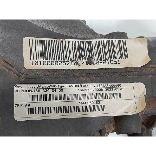 Diferencial Mercedes Ml350 3.5 Dianteiro 12/15 A1663300400