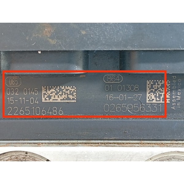 Modulo Abs Bmw X5 2014 2015 2016 2017/2018 2265106486