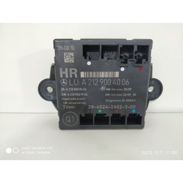 Módulo Porta Mercedes C180 C200 2007 2014 A2129004006