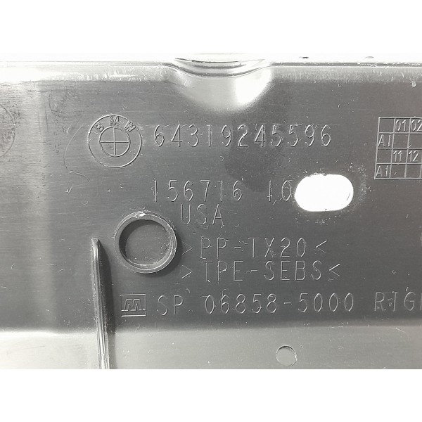 Acabamento Paralama Bmw X5 Direito 2014/2018 64319245596