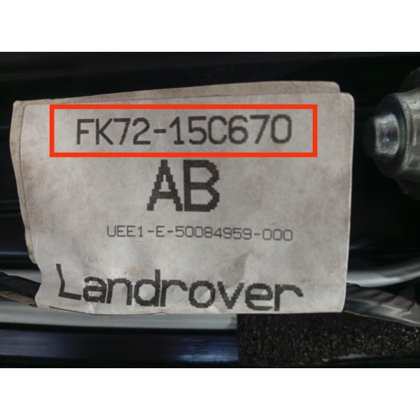 Teto Solar Motor Panoramico Discovery Sport 2015/2019 Orig
